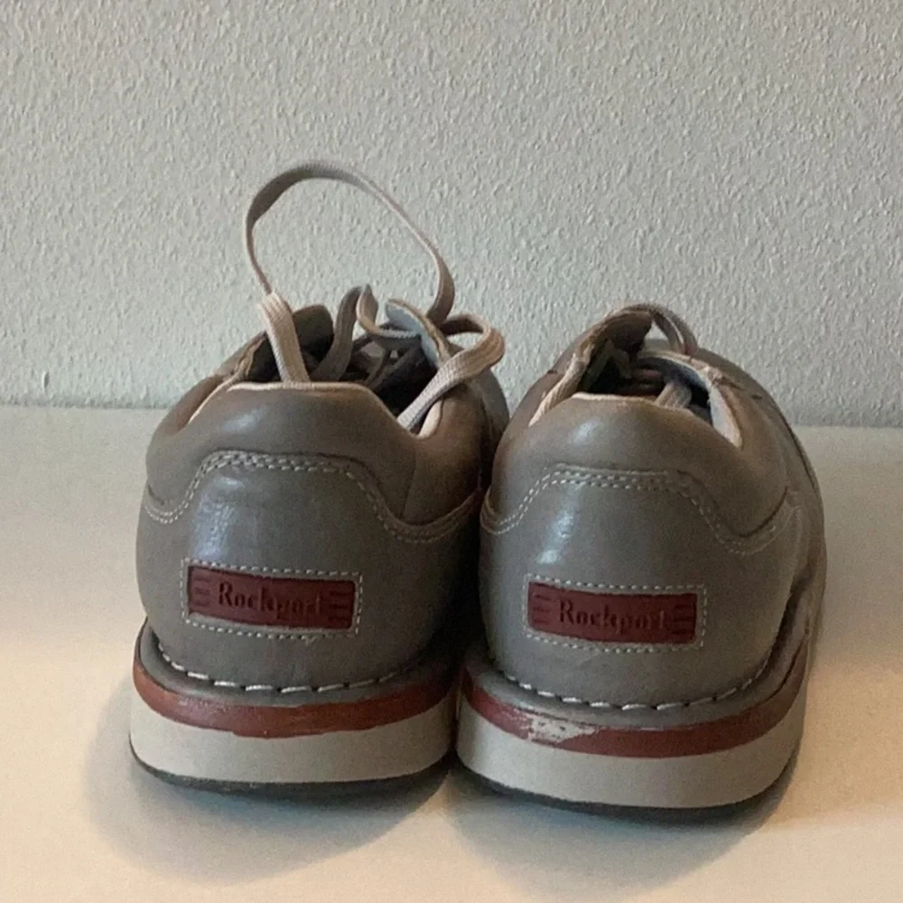 Rockport Casual Men's Taupe Lace-Up Sneakers‎ Size 9.5 NB